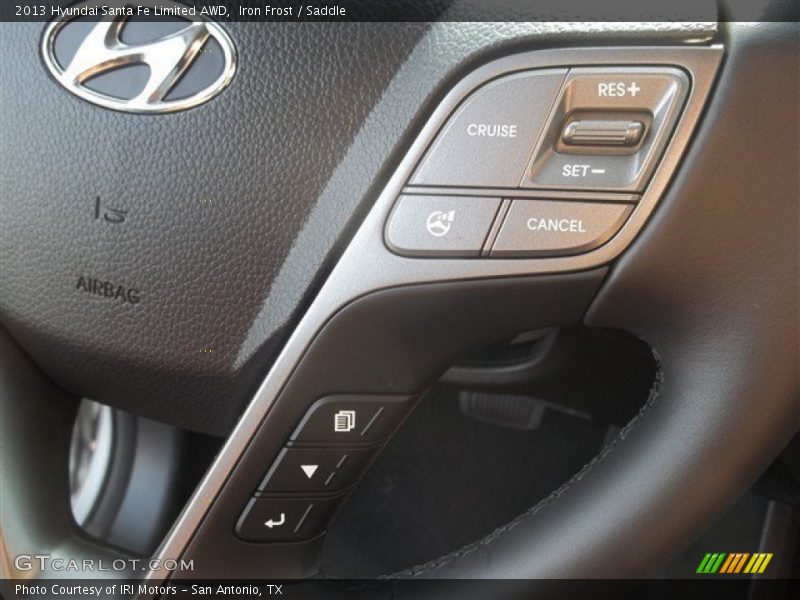 Iron Frost / Saddle 2013 Hyundai Santa Fe Limited AWD