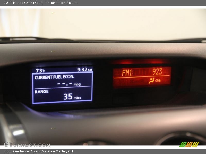 Brilliant Black / Black 2011 Mazda CX-7 i Sport