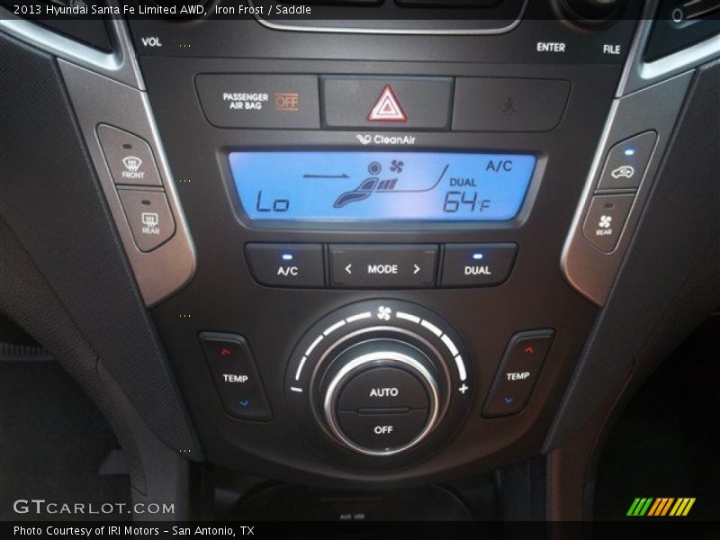 Iron Frost / Saddle 2013 Hyundai Santa Fe Limited AWD