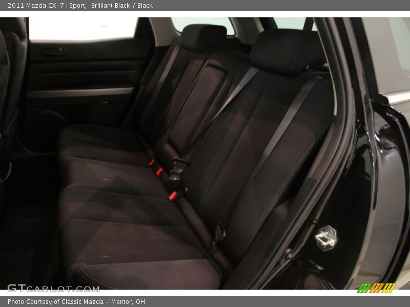 Brilliant Black / Black 2011 Mazda CX-7 i Sport