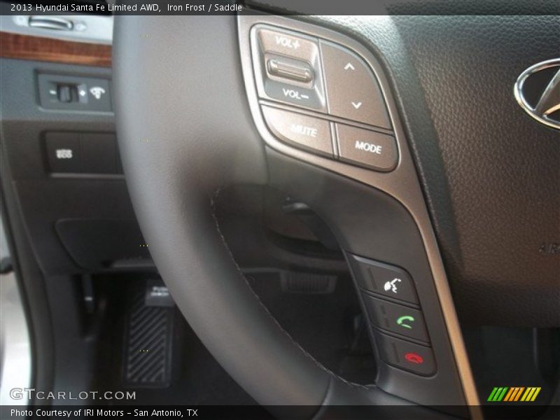 Iron Frost / Saddle 2013 Hyundai Santa Fe Limited AWD