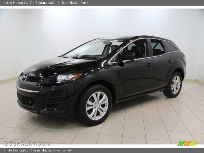 Brilliant Black / Black 2010 Mazda CX-7 s Touring AWD
