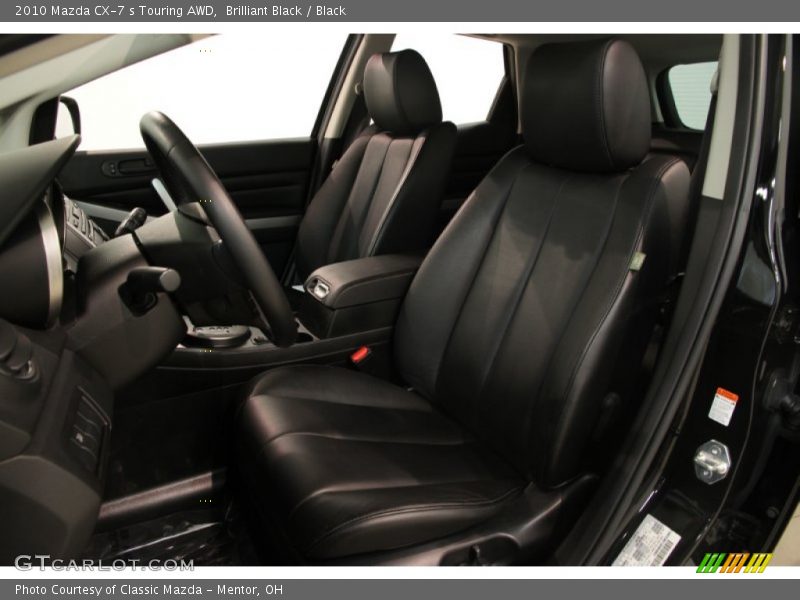 Brilliant Black / Black 2010 Mazda CX-7 s Touring AWD
