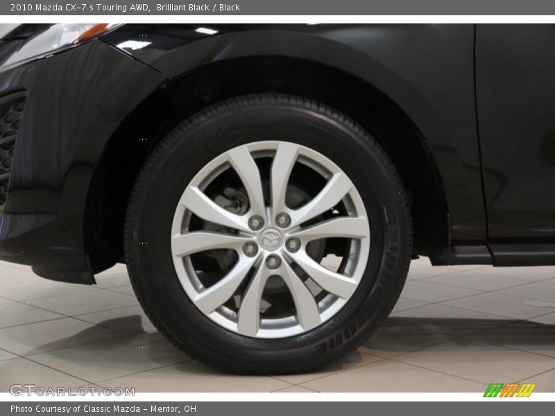Brilliant Black / Black 2010 Mazda CX-7 s Touring AWD