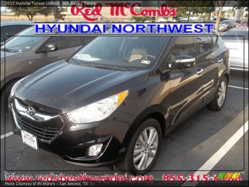 Ash Black / Taupe 2013 Hyundai Tucson Limited