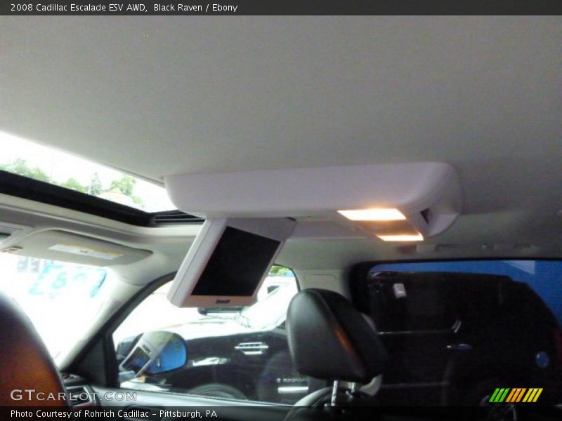 Black Raven / Ebony 2008 Cadillac Escalade ESV AWD
