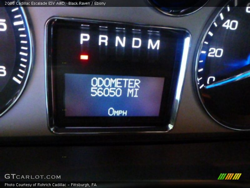 Black Raven / Ebony 2008 Cadillac Escalade ESV AWD