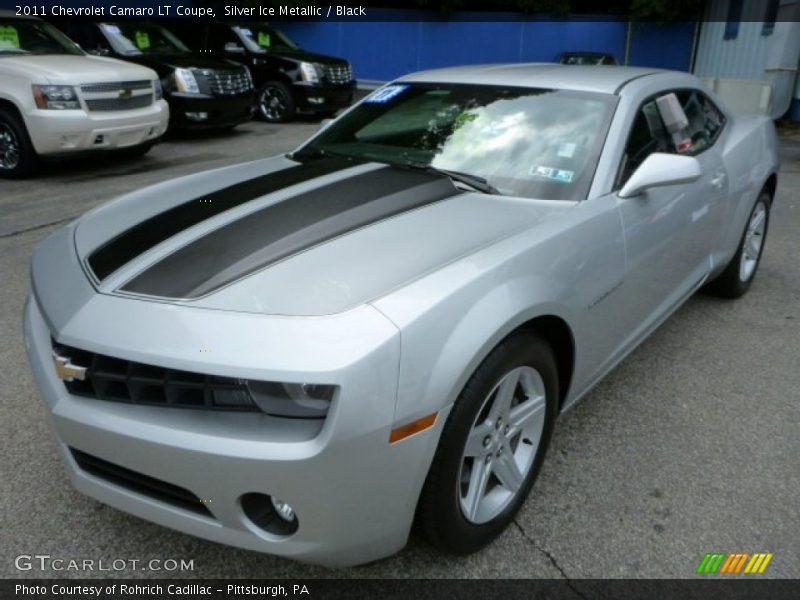 Silver Ice Metallic / Black 2011 Chevrolet Camaro LT Coupe