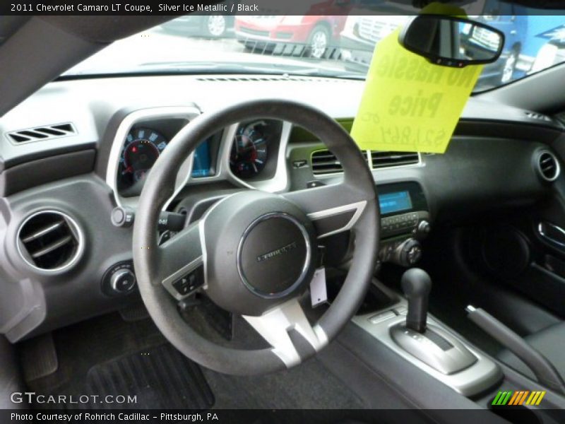 Silver Ice Metallic / Black 2011 Chevrolet Camaro LT Coupe