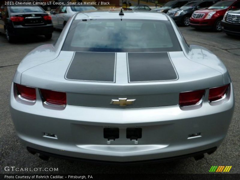 Silver Ice Metallic / Black 2011 Chevrolet Camaro LT Coupe