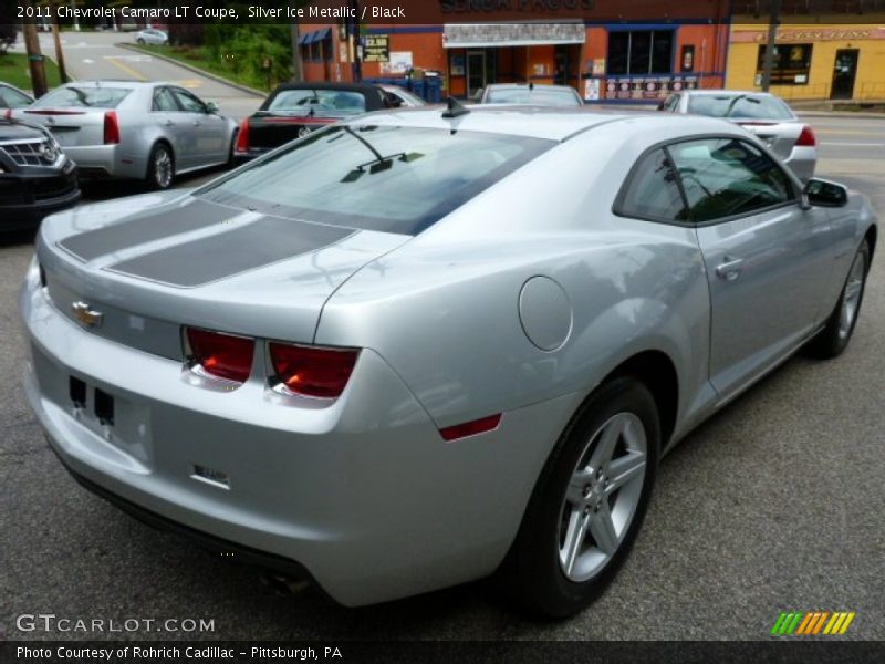 Silver Ice Metallic / Black 2011 Chevrolet Camaro LT Coupe