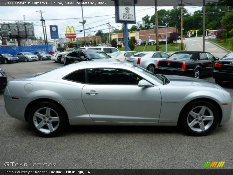 Silver Ice Metallic / Black 2011 Chevrolet Camaro LT Coupe