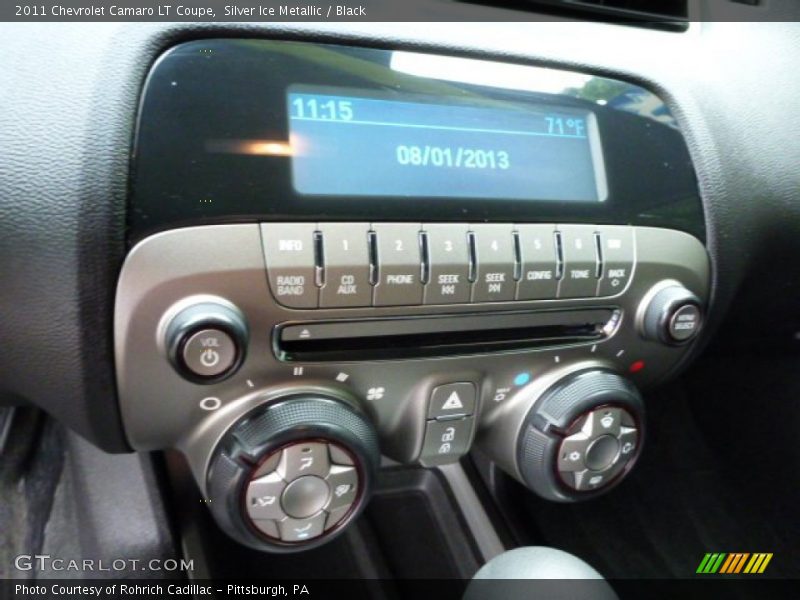 Silver Ice Metallic / Black 2011 Chevrolet Camaro LT Coupe