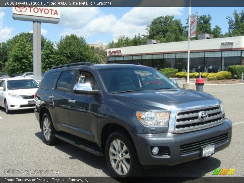 Slate Metallic / Graphite 2008 Toyota Sequoia Limited 4WD
