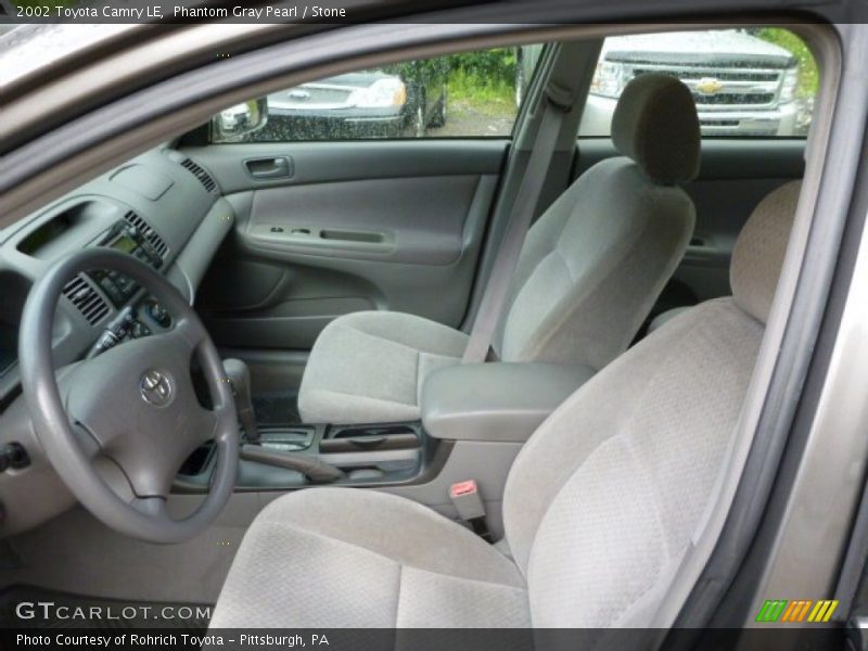 Phantom Gray Pearl / Stone 2002 Toyota Camry LE