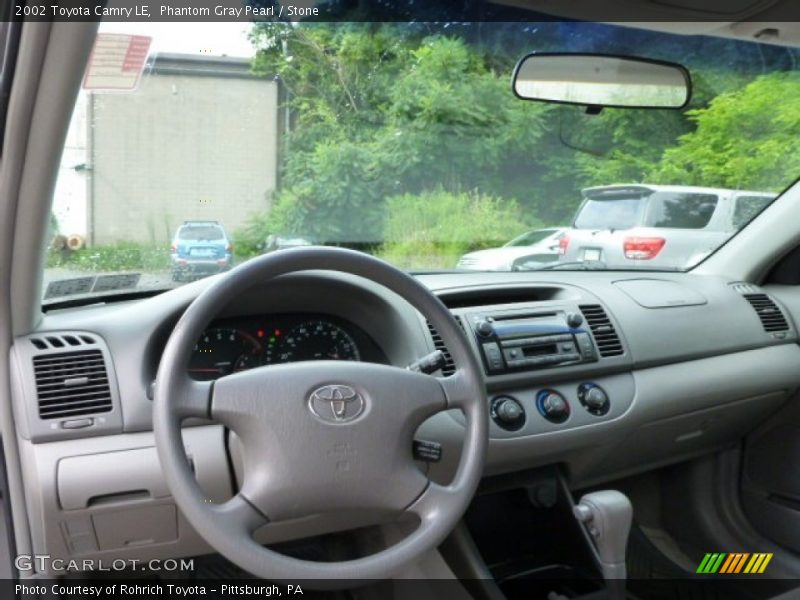 Phantom Gray Pearl / Stone 2002 Toyota Camry LE