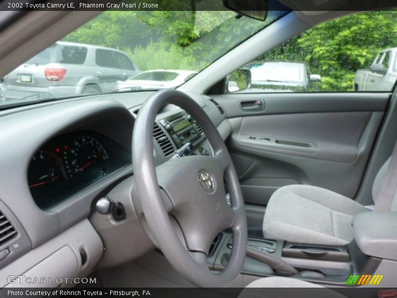 Phantom Gray Pearl / Stone 2002 Toyota Camry LE