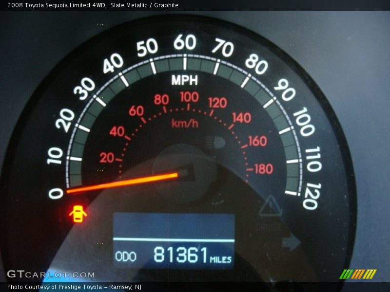 Slate Metallic / Graphite 2008 Toyota Sequoia Limited 4WD