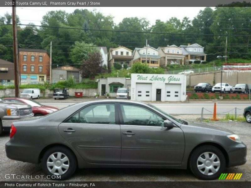 Phantom Gray Pearl / Stone 2002 Toyota Camry LE
