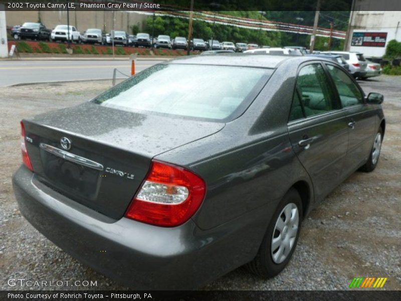 Phantom Gray Pearl / Stone 2002 Toyota Camry LE
