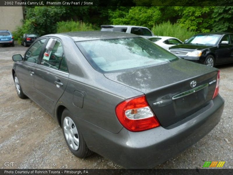 Phantom Gray Pearl / Stone 2002 Toyota Camry LE