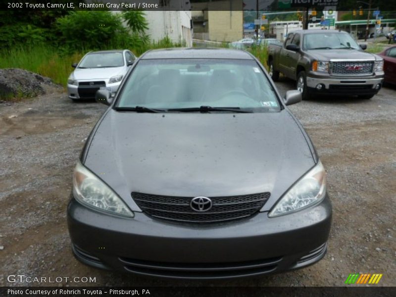 Phantom Gray Pearl / Stone 2002 Toyota Camry LE