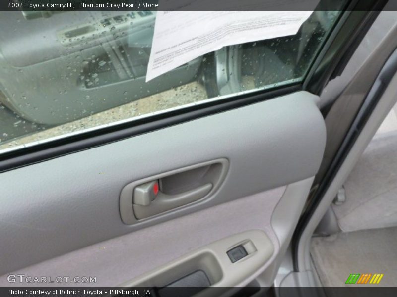 Phantom Gray Pearl / Stone 2002 Toyota Camry LE