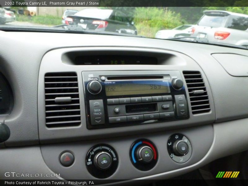 Phantom Gray Pearl / Stone 2002 Toyota Camry LE
