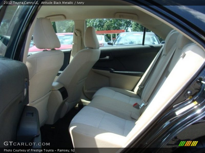 Attitude Black Metallic / Ivory 2012 Toyota Camry LE