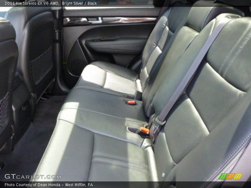 Bright Silver / Black 2011 Kia Sorento EX V6 AWD