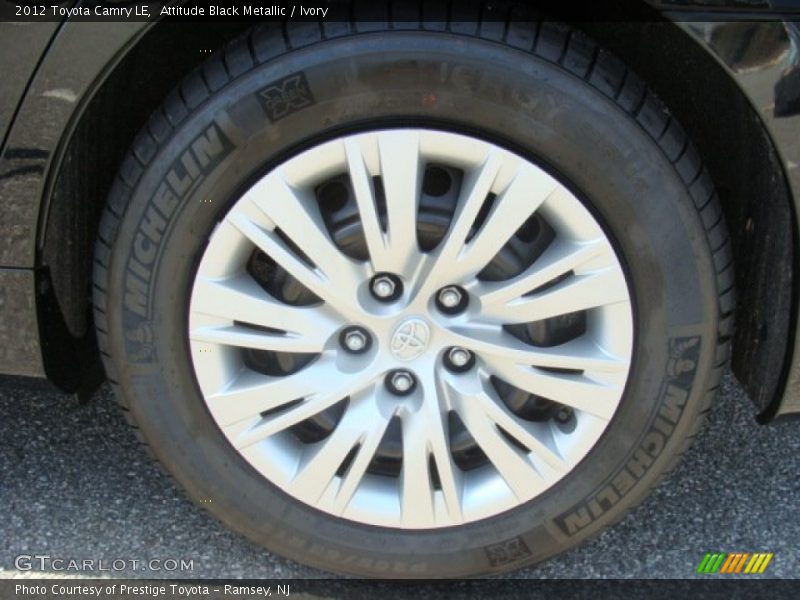 Attitude Black Metallic / Ivory 2012 Toyota Camry LE