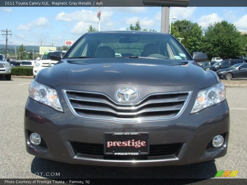 Magnetic Gray Metallic / Ash 2011 Toyota Camry XLE