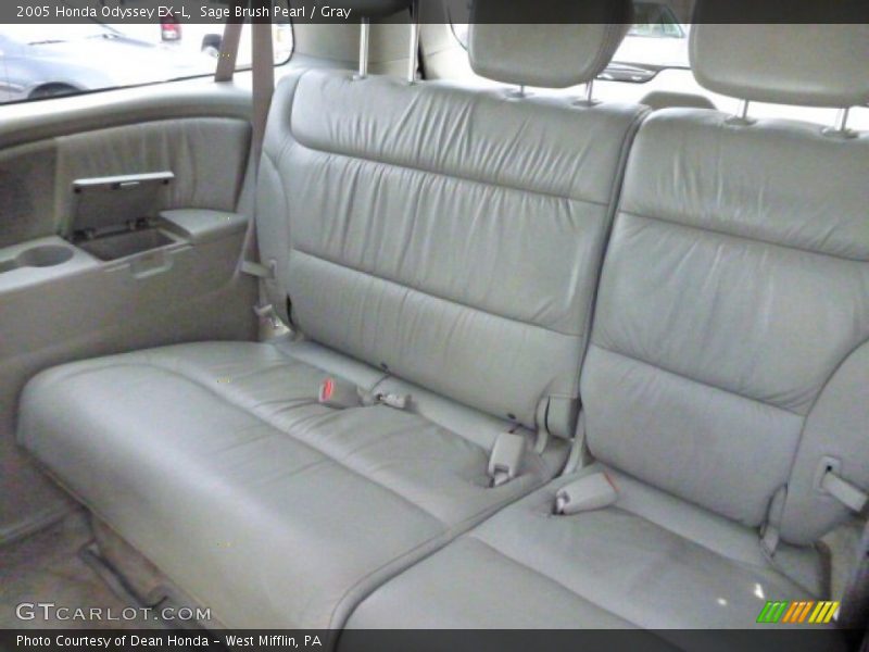 Sage Brush Pearl / Gray 2005 Honda Odyssey EX-L
