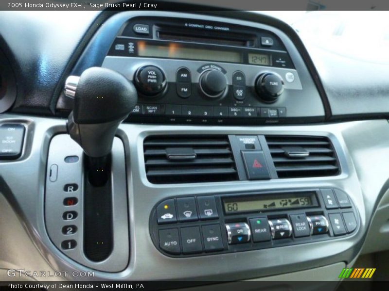 Sage Brush Pearl / Gray 2005 Honda Odyssey EX-L
