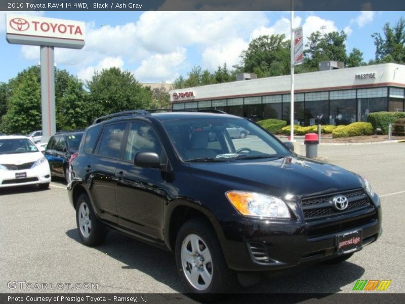 Black / Ash Gray 2010 Toyota RAV4 I4 4WD