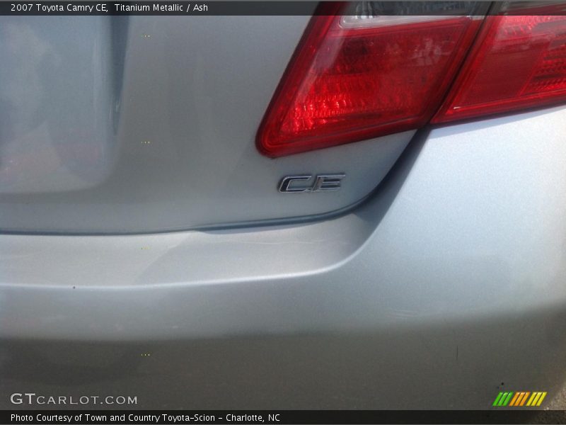 Titanium Metallic / Ash 2007 Toyota Camry CE