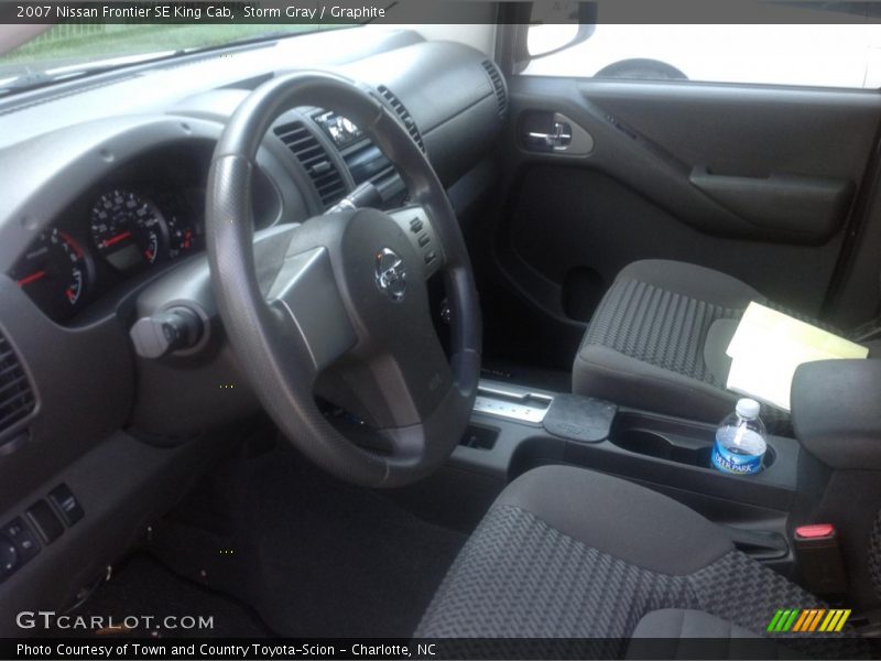 Storm Gray / Graphite 2007 Nissan Frontier SE King Cab