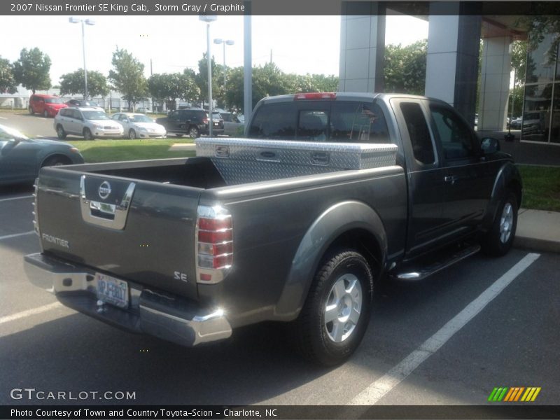 Storm Gray / Graphite 2007 Nissan Frontier SE King Cab