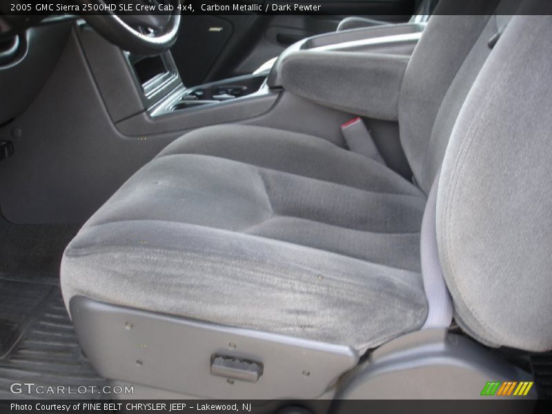 Carbon Metallic / Dark Pewter 2005 GMC Sierra 2500HD SLE Crew Cab 4x4