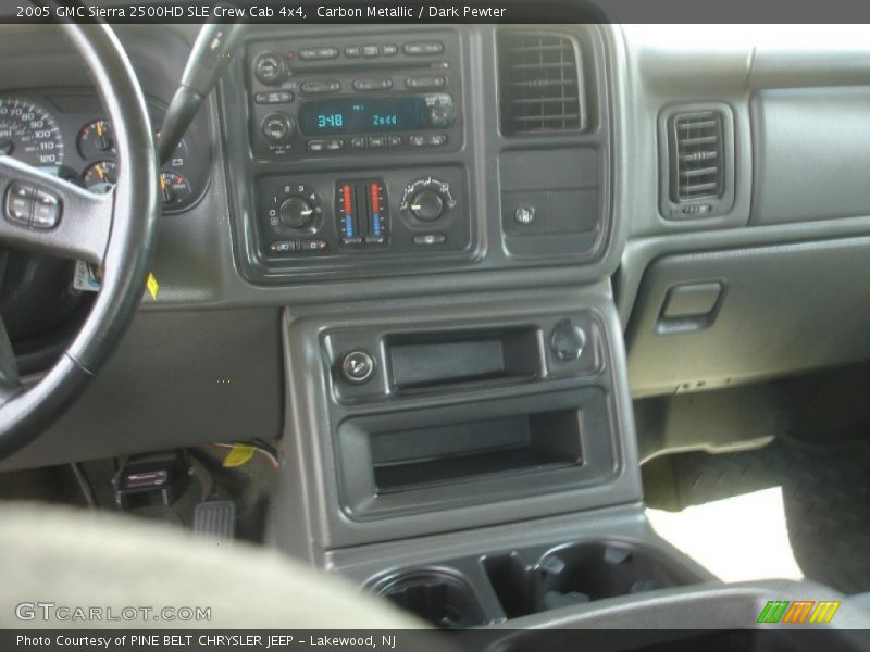 Carbon Metallic / Dark Pewter 2005 GMC Sierra 2500HD SLE Crew Cab 4x4