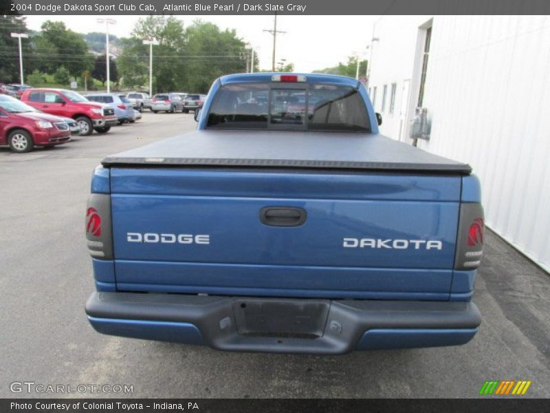 Atlantic Blue Pearl / Dark Slate Gray 2004 Dodge Dakota Sport Club Cab
