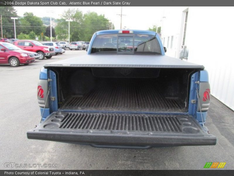 Atlantic Blue Pearl / Dark Slate Gray 2004 Dodge Dakota Sport Club Cab