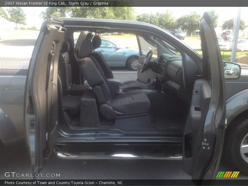 Storm Gray / Graphite 2007 Nissan Frontier SE King Cab