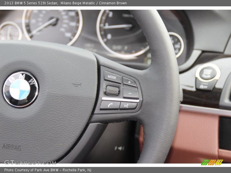 Controls of 2013 5 Series 528i Sedan