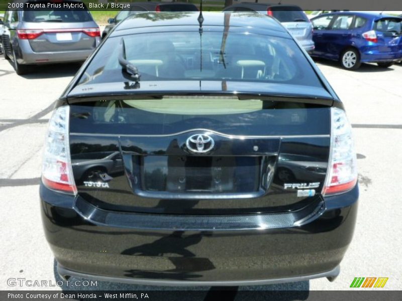 Black / Bisque 2008 Toyota Prius Hybrid