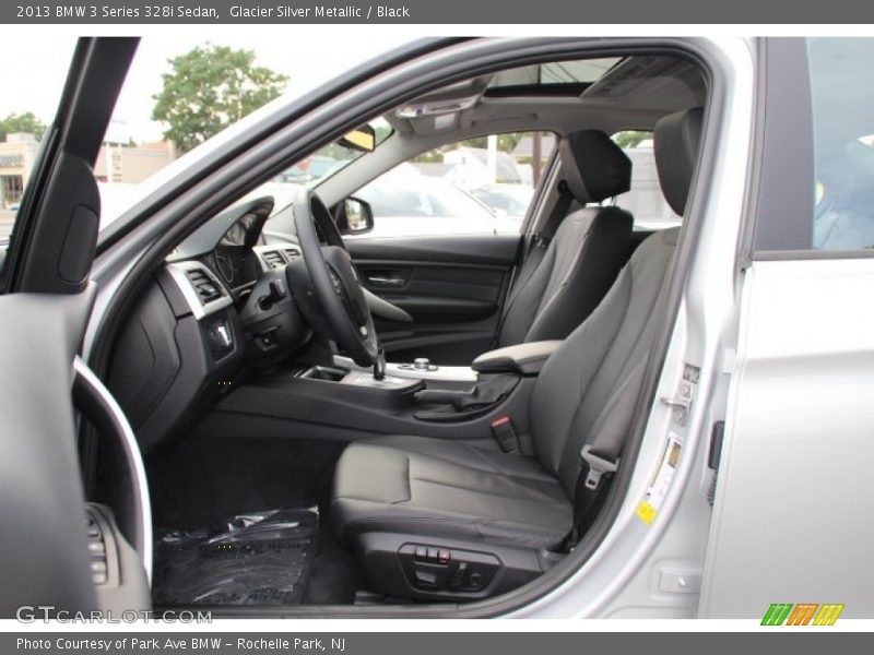 Glacier Silver Metallic / Black 2013 BMW 3 Series 328i Sedan