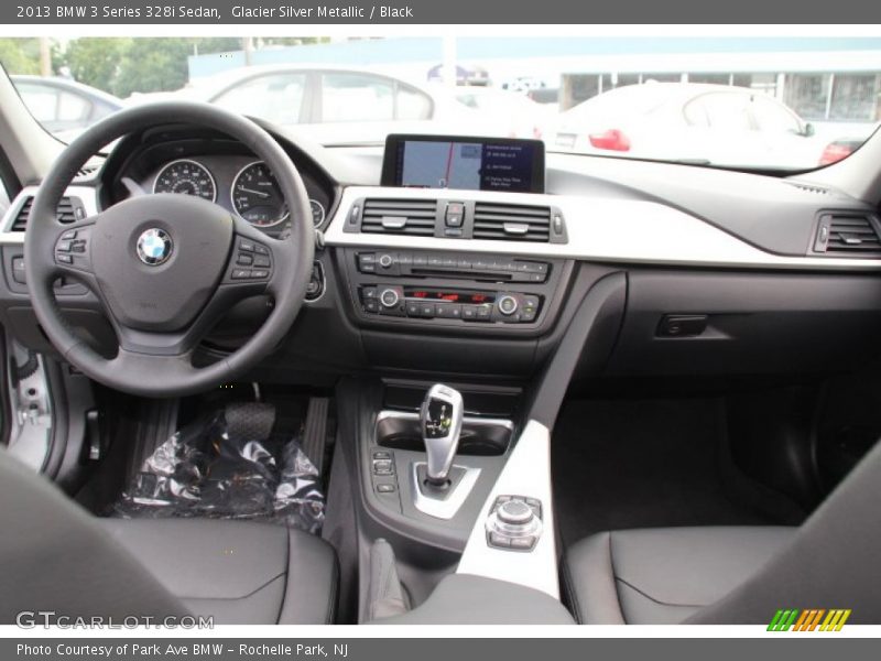 Glacier Silver Metallic / Black 2013 BMW 3 Series 328i Sedan