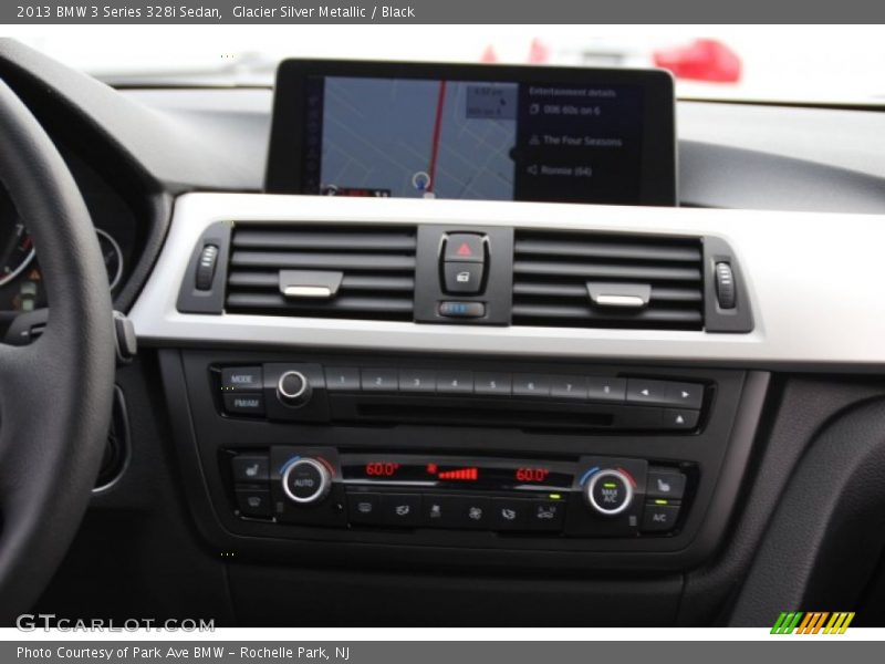 Glacier Silver Metallic / Black 2013 BMW 3 Series 328i Sedan