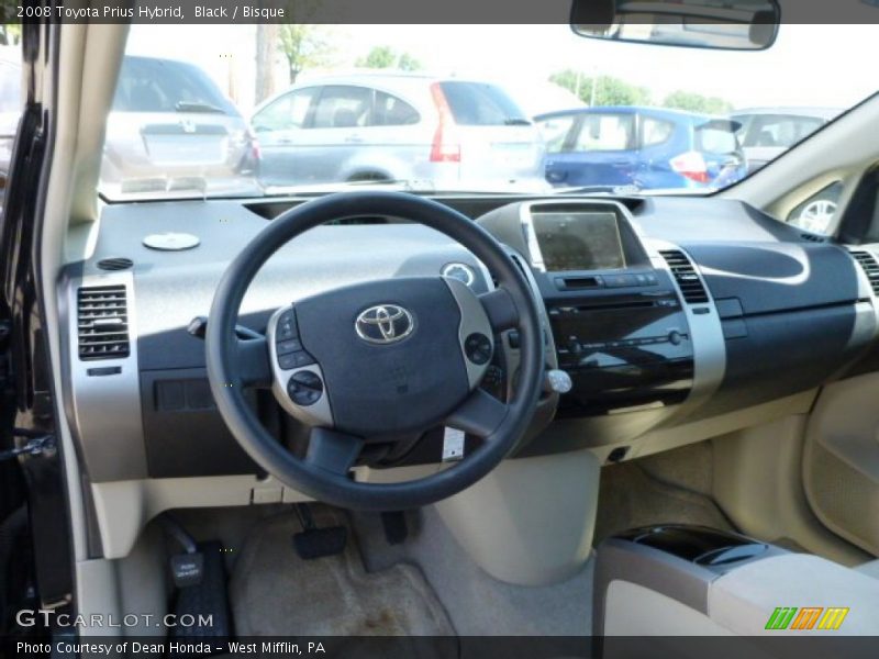 Black / Bisque 2008 Toyota Prius Hybrid