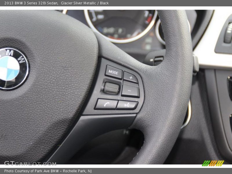 Glacier Silver Metallic / Black 2013 BMW 3 Series 328i Sedan